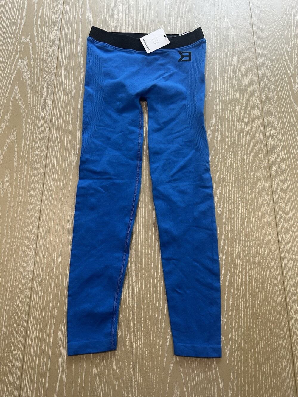 Better Bodies Astoria Curve Tights Blue NWT Size Medium